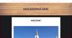 Desktop Screenshot of macedonia-umc.org